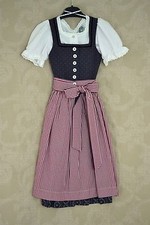 German Children's Trachten Dirndl Dress Oktoberfest Sizes 6 Euro 116 
