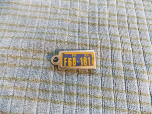 1959 PENNSYLVANIA Disabled American Veteran LICENSE PLATE Key Fob Tag (F68-181) - Picture 3 of 3