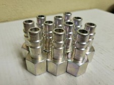 11 NO NAME QUICK DISCONNECT NIPPLE COUPLING DQC SER D 1/2"ID HOSE 1/2"FNPT