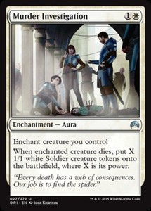 Murder Investigation x4 - Magic Origins - NM-Mint, English - Magic Origins