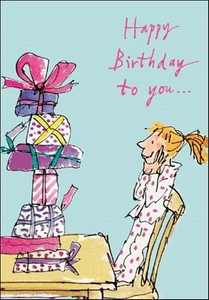 Maison Quentin Blake 30th Anniversaire Carte De Vœux Populaire Gamme Greetings Cards Fetes Occasions Speciales