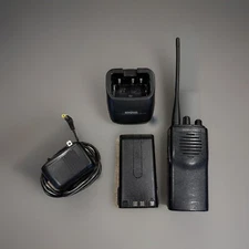 Kenwood TK-3101 UHF Handheld Radio w/ Antenna, Battery, Charger & Cord