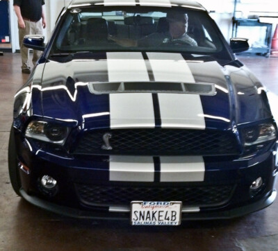 Quick-Release Front License Plate For 2010-12 Ford Mustang Shelby GT500