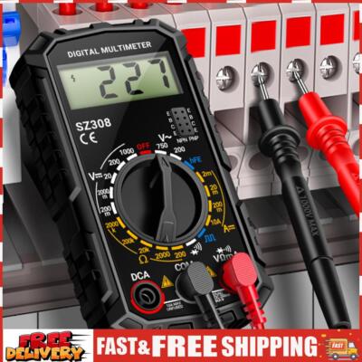 Digital Multimeter Voltage Current Detector High-Precision Multi-Function Tester