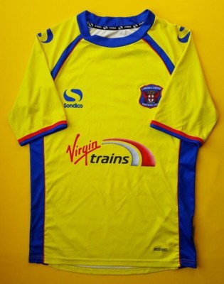 Carlisle United jersey small 2014 2015 away shirt Sondico soccer ig93