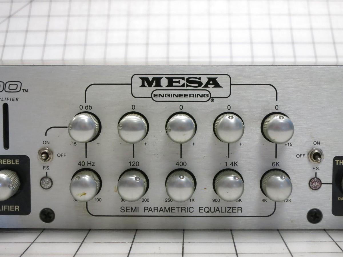 Mesa Boogie M-Pulse 600 Simul State Tube Driven Bass Guitar 