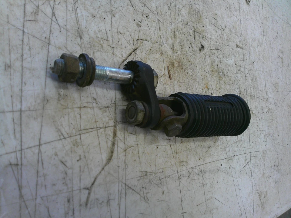 Harley Davidson 350 SX 350 1972-1974 Sprint estriba delantera izquierda del conductor Foto 2 de 4