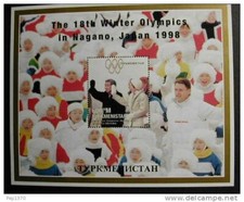 TURKMENISTAN 1998 - JJOO DE NAGANO - YVERT BLOCK 26
