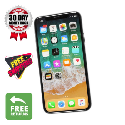 Apple iPhone XS 5.8'' 64GB 256GB Unlocked Att Verizon T-Mobile - Gray|Gold