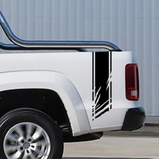 2Pcs Body Side Stripe Graphics Vinyl Decal Sticker For Car Truck Rear Decoration