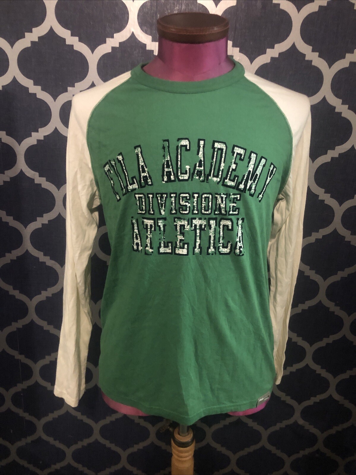 T shirt Fila Academy Biella Italia taglia small prezzo di listino 40€