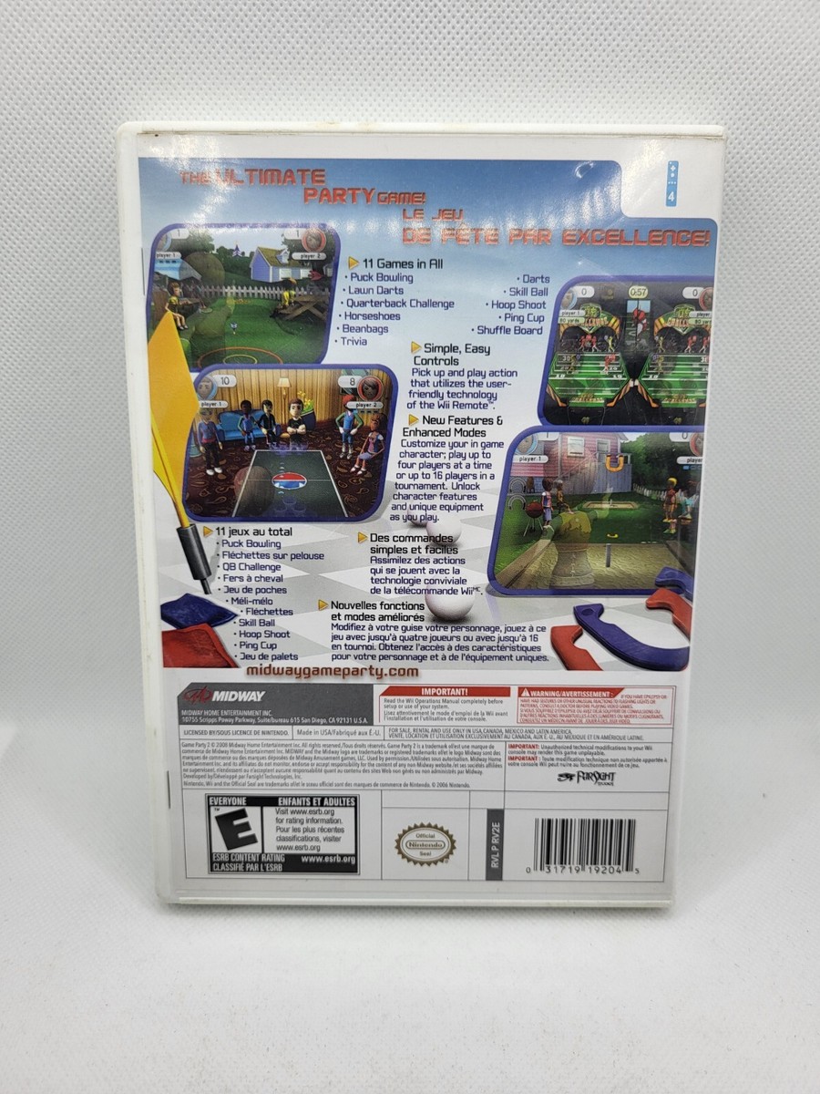 Game Party 2 Wii | eBay