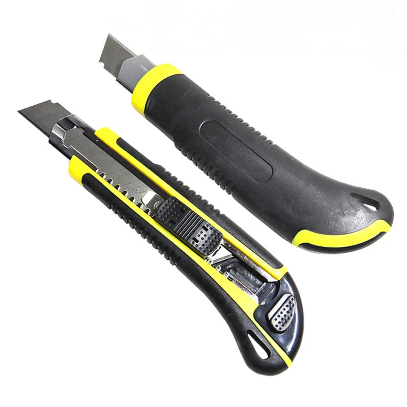 Plastic Utility Knife/Box Cutter w/Snap-off Blade (5)