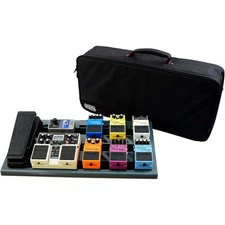 Gator Cases Large Aluminum Pedal Board w/Carry Bag - Black