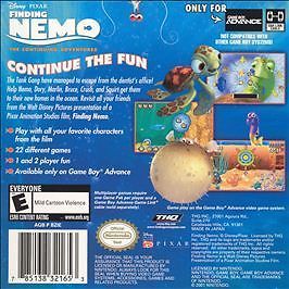 Finding Nemo: The Continuing Adventures (Nintendo Game Boy Advance, 2004)