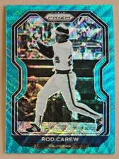 Rod Carew 2021 Panini Prizm #99 Teal Blue Wave Prizm Angels HOF