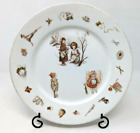 Vtg Wm Guerin Limoges France Porcelain Childern Kids Toy Scene 8.5" Plate Kp21