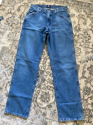 Denim Jeans Wrangler Mwz 47 Mens Vtg Wrangler Faded Denim