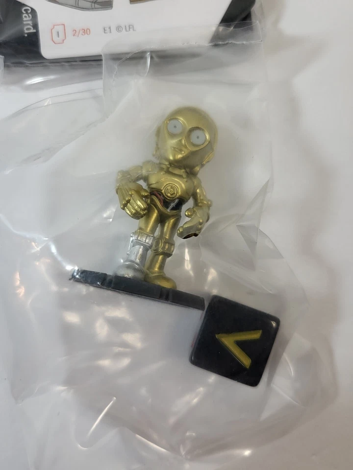 Star Wars Rivals Light Side Series 1 Funko Mini Figures C-3PO Character Booster - Изображение 2 из 4