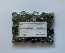 100 Handy Buttons Cover Size 30 (3/4") Upholstery Button Covers Wire back REFILL