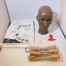 Pivot Point Snap Cap Educational Mannequin Head Headform African American Black