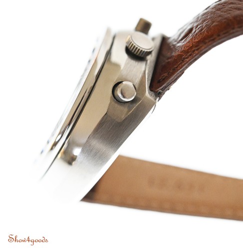 Seiko Brown Bullhead 6138-0040 JDM Red Hand 1975 Original Very Rare - Picture 9 of 15