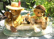 CHERISHED TEDDIES - LEWIS AND CLARK - WE PROCEEDED ON TO FRIENDSHIP - W/CANOE