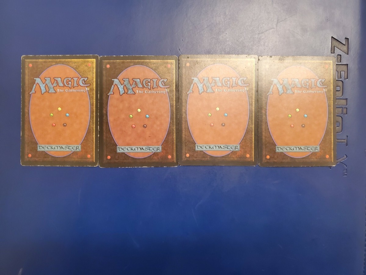 4x Bayou Altered playset - 3rd Edition/Revised (1994) - Magic the