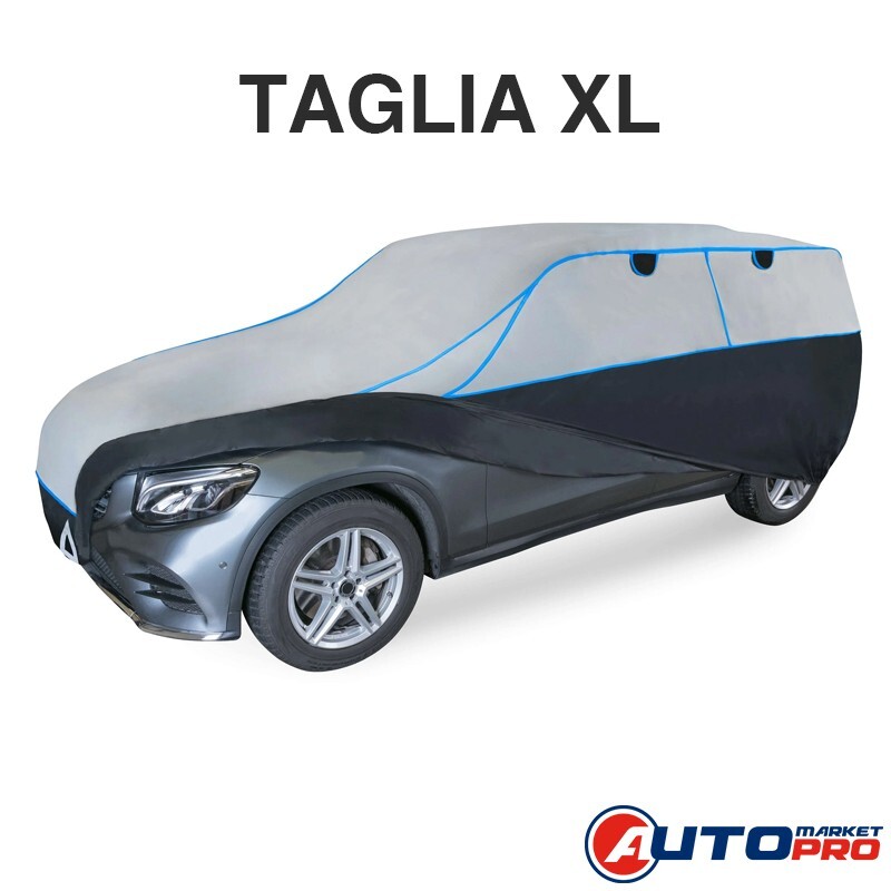 TELO ANTIGRANDINE COPRIAUTO SUV PROTETTIVO TAGLIA XL 520x185x155 CM