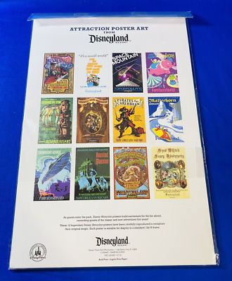 Disneyland poster vintage ディズニーランド ポスター Disney Attraction Poster - Matterhorn, Retro, Disneyland Vintage