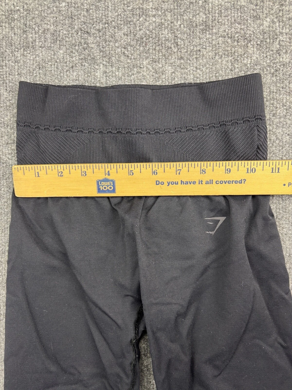 gymshark athletic skinny pull on mid rise active leggings
