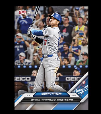 Shohei Ohtani 50/50 - 2024 TOPPS NOW Card 722 NOW IN STOCK