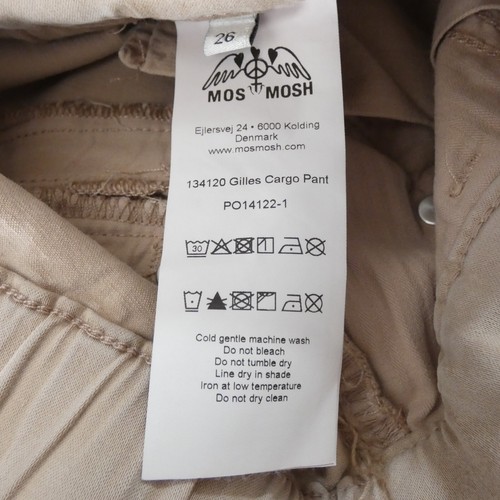 Mos Mosh Cargo Pants Gilles Slim Fit Blush Beige Lyocell Cotton Blend size W 26 - 第 20/21 張圖片