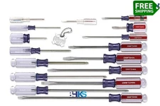 Craftsman 17 Piece Screwdriver Set Slotted and Phillips 9-31794