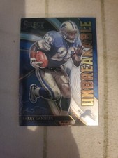 nfl card sports cards football Barry sanders unbreakable select 2020 panini