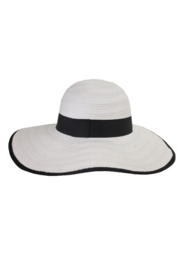 Mixed Braid Fedora Hat OS -Beige Women main image 3