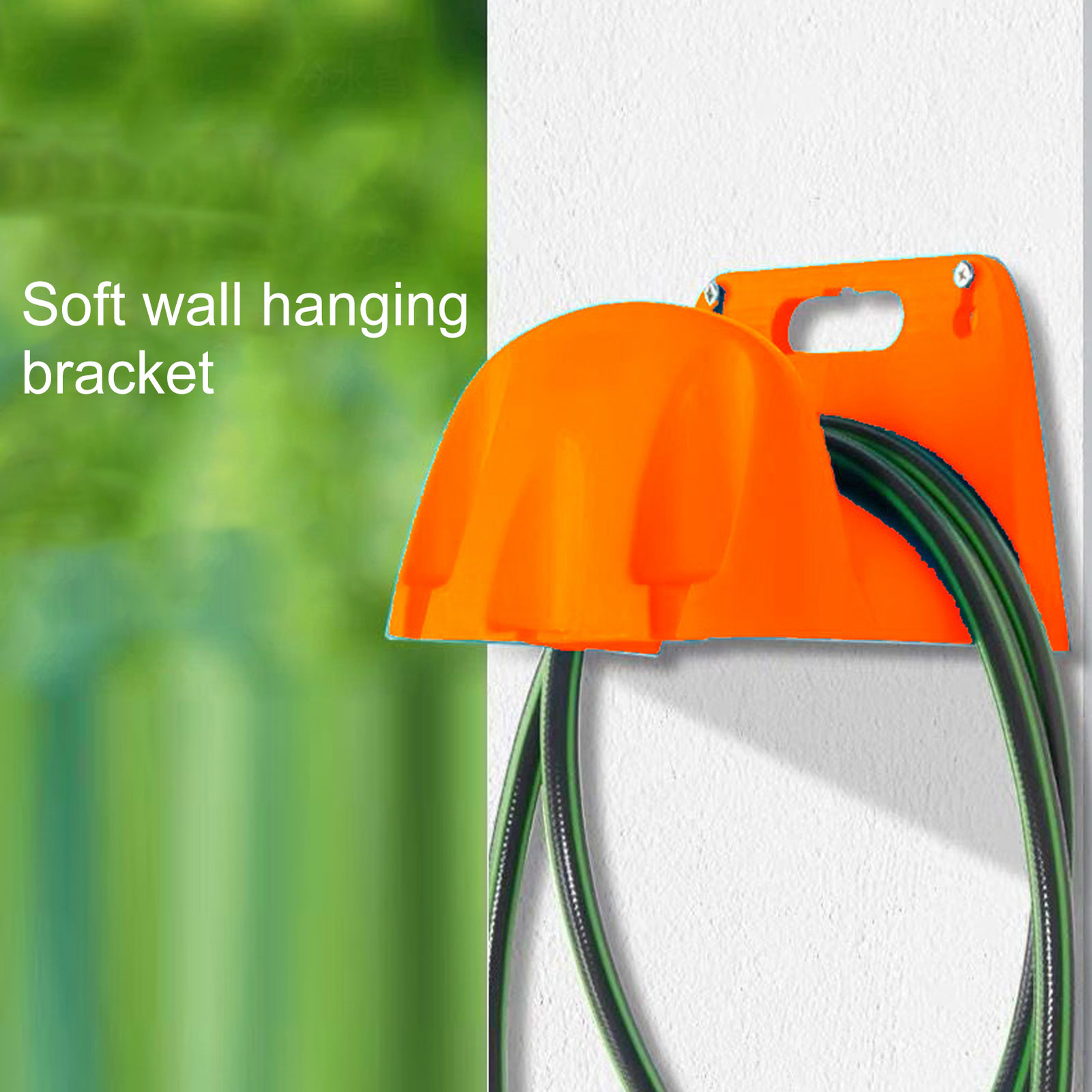 Outdoor Garden Hose Pipe Holder Hanger Wall Mounted Water Storage Hook