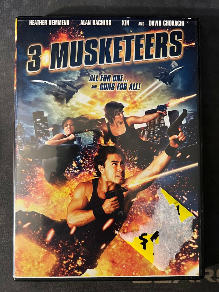 3 Musketeers DVD Heather Hemmens, Alan Rachins, Xin Used