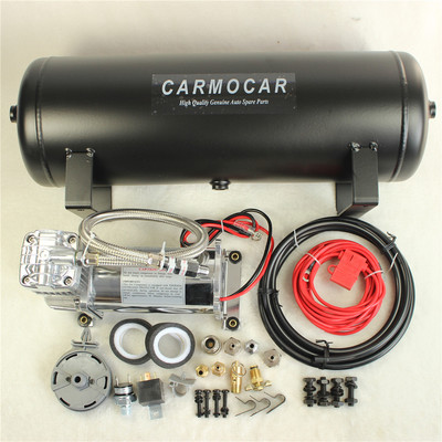 Carmocar Medium Duty Onboard Air System Compressor 12V With 2.5 Gallon Tank
