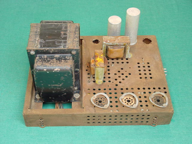 Power Supply for 1954 Westinghouse H840CK15, 15” Color TV, Unrestored, Original 