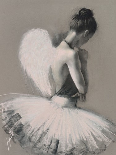 Hazel Bowman Canvas Art Print Range of Ballet Dancer Ballerina Pictures - Picture 44 of 51