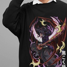Demon Slayer Sweatshirt Kokushibo Upper Moon 1 Sweater Kimetsu No Yaiba Pullover