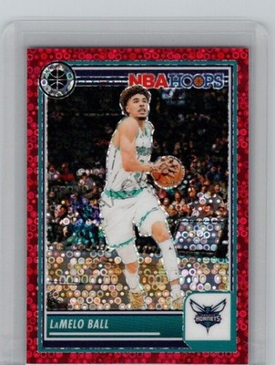 2023-24 Hoops Premium Stock - LaMelo Ball #240 Red Disco /149