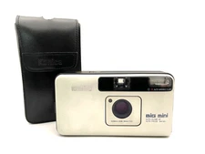 [ LCD NG, Flash fires ] Konica BM-201 35mm Point & Shoot Film Camera JAPAN H607