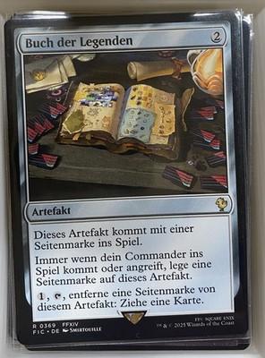 Buch der Legenden 369 Final Fantasy Commander FIC MTG deut