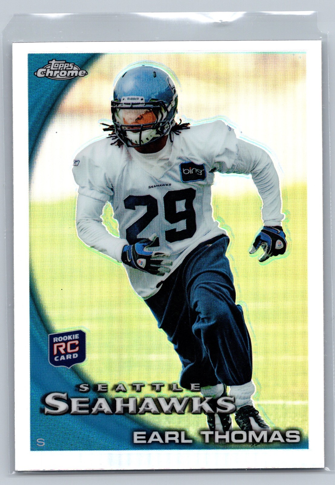 Earl Thomas 2010 Topps Chrome RC Refractor Seahawks #C135 Rookie