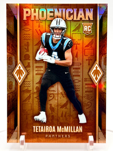 2025 Panini Phoenix Tetairoa McMillan Phoenician RC Case Hit Panthers #3