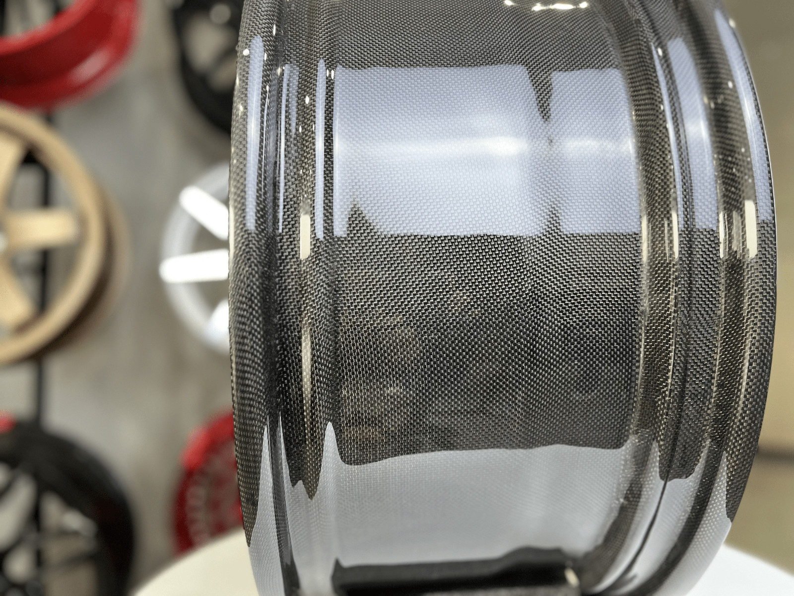 Set (4) Customizable Carbon Fiber Wheels Ferrari F8 812 SF90 488 FF California 