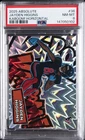 2025 PANINI ABSOLUTE KABOOM! HORIZONTAL #36 JAYDEN HIGGINS ROOKIE RC PSA 8