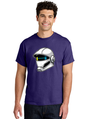 Robot-Head Mens Graphic Tee, 100% Cotton, Casual Summer Wear